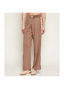 Elisabetta Franchi Spodnie dzianinowe | Loose fit ze sklepu Gomez Fashion Store w kategorii Spodnie damskie - zdjęcie 189397518