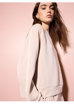 Mohito - Bluza z modalem - beżowy ze sklepu Mohito w kategorii Bluzy damskie - zdjęcie 189397728