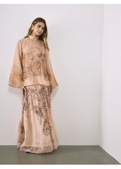 Reserved - Wzorzysta spódnica - wielobarwny ze sklepu Reserved w kategorii Spódnice - zdjęcie 189398219