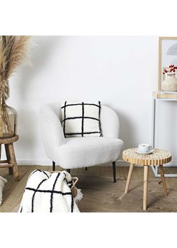 THE HOME DECO FACTORY Poduszka w kolorze kremowym - 40 x 40 cm ze sklepu Limango Polska w kategorii Poduszki dekoracyjne - zdjęcie 189399165