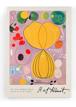 Madre Selva Druk artystyczny "Hilma Purple" - 40 x 60 cm ze sklepu Limango Polska w kategorii Obrazy - zdjęcie 189399828