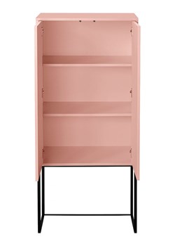 little nice things Wysoka komoda "Lennon" w kolorze jasnoróżowym - 75 x 164 x 30 cm ze sklepu Limango Polska w kategorii Szafy - zdjęcie 189400027