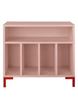 little nice things Regał stojący "Ringo" w kolorze jasnoróżowym - 70 x 63 x 40 cm ze sklepu Limango Polska w kategorii Meble dziecięce - zdjęcie 189400249