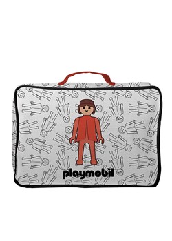 Playmobil Kuferek "Playmobil Girl" w kolorze biało-czerwonym - 25 x 36 cm ze sklepu Limango Polska w kategorii Pojemniki kuchenne - zdjęcie 189400345