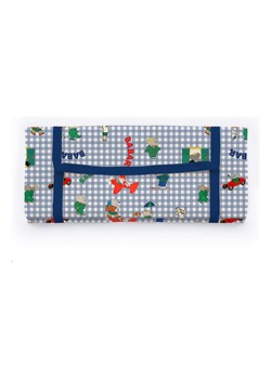 The Wild Hug Koc piknikowy "Babar" w kolorze niebiesko-czerwonym - 170 x 140 cm ze sklepu Limango Polska w kategorii Tekstylia - zdjęcie 189400378