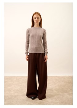 Just Cashmere Kaszmirowy sweter "Avana" w kolorze szarym ze sklepu Limango Polska w kategorii Swetry damskie - zdjęcie 189400679