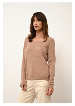 Just Cashmere Kaszmirowy sweter "Fiona" w kolorze karmelowym ze sklepu Limango Polska w kategorii Swetry damskie - zdjęcie 189400825