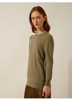Just Cashmere Kaszmirowy sweter "Janice" w kolorze khaki ze sklepu Limango Polska w kategorii Swetry damskie - zdjęcie 189400938