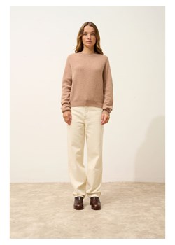 Just Cashmere Kaszmirowy sweter w kolorze beżowym ze sklepu Limango Polska w kategorii Swetry damskie - zdjęcie 189400988