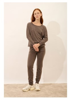 Just Cashmere Kaszmirowy sweter "Rebecca" w kolorze brązowym ze sklepu Limango Polska w kategorii Swetry damskie - zdjęcie 189401245