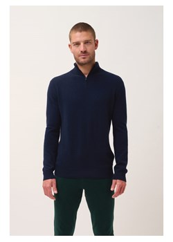 Just Cashmere Kaszmirowy sweter "Bradley" w kolorze granatowym ze sklepu Limango Polska w kategorii Swetry męskie - zdjęcie 189401377
