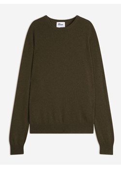 Just Cashmere Kaszmirowy sweter "Howard" w kolorze khaki ze sklepu Limango Polska w kategorii Swetry męskie - zdjęcie 189401489