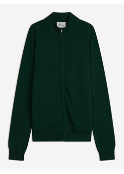 Just Cashmere Kaszmirowy kardigan w kolorze ciemnozielonym ze sklepu Limango Polska w kategorii Swetry męskie - zdjęcie 189401519