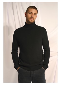 Just Cashmere Kaszmirowy golf "Noi" w kolorze czarnym ze sklepu Limango Polska w kategorii Swetry męskie - zdjęcie 189401588