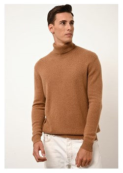 Just Cashmere Kaszmirowy golf "Sacha" w kolorze karmelowym ze sklepu Limango Polska w kategorii Swetry męskie - zdjęcie 189401598