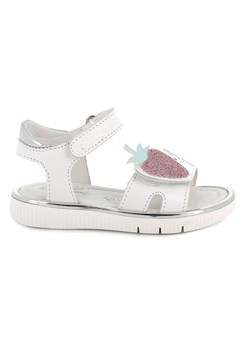 Primigi Skórzane sandały w kolorze białym ze sklepu Limango Polska w kategorii Sandały dziecięce - zdjęcie 189401699