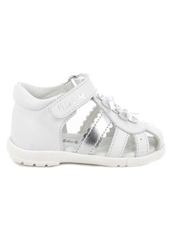 Primigi Skórzane półsandały w kolorze białym ze sklepu Limango Polska w kategorii Sandały dziecięce - zdjęcie 189401776