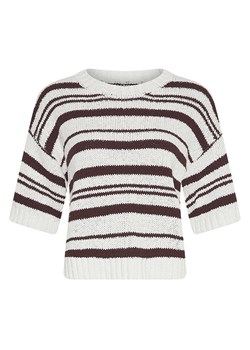 MOSS COPENHAGEN Sweter "Hannalie" w kolorze brązowo-kremowym ze sklepu Limango Polska w kategorii Swetry damskie - zdjęcie 189401956