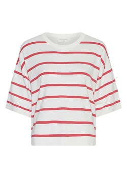MOSS COPENHAGEN Koszulka w kolorze biało-czerwonym ze sklepu Limango Polska w kategorii Bluzki damskie - zdjęcie 189401966