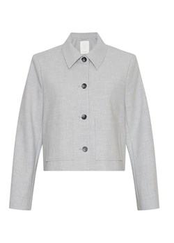 MOSS COPENHAGEN Blezer w kolorze szarym ze sklepu Limango Polska w kategorii Marynarki damskie - zdjęcie 189402036