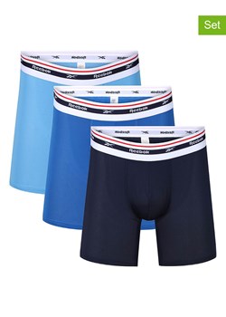 Reebok Bokserki (3 pary) "Finlo" w kolorze niebieskim ze sklepu Limango Polska w kategorii Majtki męskie - zdjęcie 189403665