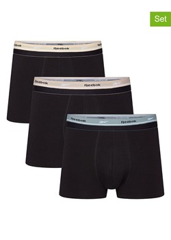Reebok Bokserki (3 pary) "Farr" w kolorze czarnym ze sklepu Limango Polska w kategorii Majtki męskie - zdjęcie 189403908