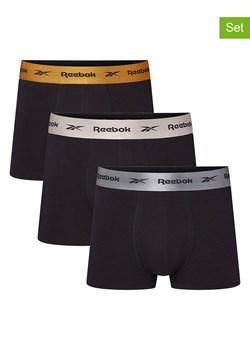 Reebok Bokserki (3 pary) "Hirst" w kolorze czarnym ze sklepu Limango Polska w kategorii Majtki męskie - zdjęcie 189403918