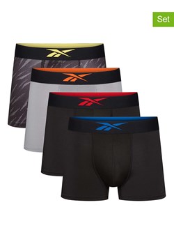 Reebok Bokserki (4 pary) w kolorze czarno-szaro-antracytowym ze sklepu Limango Polska w kategorii Majtki męskie - zdjęcie 189403948
