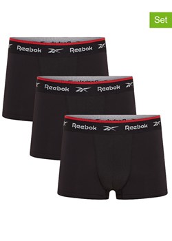 Reebok Bokserki (3 pary) "Redgrave" w kolorze czarnym ze sklepu Limango Polska w kategorii Majtki męskie - zdjęcie 189404018