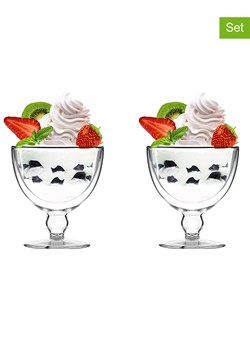 Vialli Design Pucharki (2 szt.) do lodów - 250 ml ze sklepu Limango Polska w kategorii Naczynia - zdjęcie 189404158