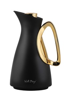 Vialli Design Dzbanek termiczny "Alessia" w kolorze złoto-czarnym - 1 l ze sklepu Limango Polska w kategorii Kubki termiczne - zdjęcie 189404285
