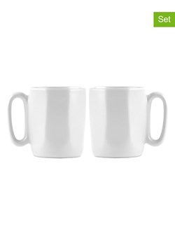 Vialli Design Kubki (2 szt.) w kolorze białym - 80 ml ze sklepu Limango Polska w kategorii Dzbanki i zaparzacze - zdjęcie 189404507