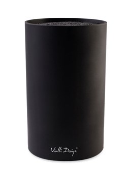 Vialli Design Stojak w kolorze czarnym na noże - wys. 18 x Ø 11 cm ze sklepu Limango Polska w kategorii Noże kuchenne - zdjęcie 189404978