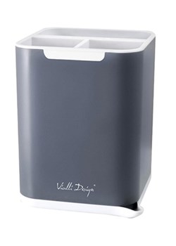 Vialli Design Ociekacz w kolorze szarym na sztućce - 11 x 14,5 x 11 cm ze sklepu Limango Polska w kategorii Akcesoria kuchenne - zdjęcie 189405016