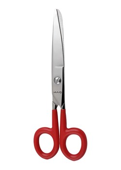 Vialli Design Nożyczki kuchenne w kolorze srebrno-czerwonym - wys. 15,5 cm ze sklepu Limango Polska w kategorii Akcesoria kuchenne - zdjęcie 189405165
