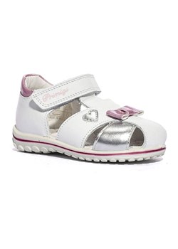 Primigi Skórzane półsandały w kolorze białym ze sklepu Limango Polska w kategorii Sandały dziecięce - zdjęcie 189405267