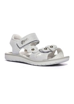 Primigi Skórzane sandały w kolorze szarym ze sklepu Limango Polska w kategorii Sandały dziecięce - zdjęcie 189405308