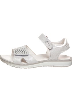 Primigi Skórzane sandały w kolorze białym ze sklepu Limango Polska w kategorii Sandały dziecięce - zdjęcie 189405457