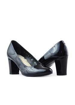 Pantofle Arka BI1873/83 L Czarne ze sklepu Arturo-obuwie w kategorii Czółenka - zdjęcie 22695967
