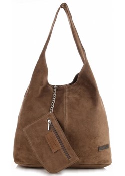 Oryginalne Torby Skórzane XL VITTORIA GOTTI Shopper Bag z Etui Ziemista ze sklepu PaniTorbalska w kategorii Torby Shopper bag - zdjęcie 29171466