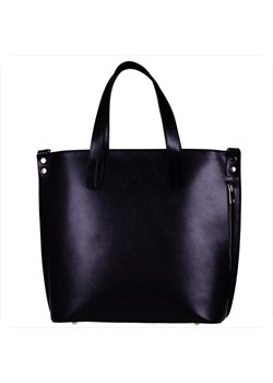 Vezze torba skórzana  shopper bag czarna xl ze sklepu melon.pl w kategorii Torby Shopper bag - zdjęcie 33858165