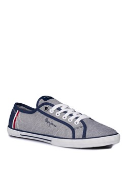 Szare trampki męskie pepe jeans, wiosna 2020 w Domodi Szare trampki męskie pepe jeans, wiosna 2020 w Domodi