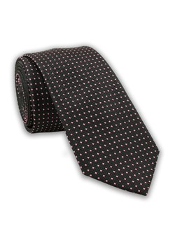 Klasyczny Krawat Męski w Drobny Wzór - 6 cm - Angelo di Monti, Kolorowy KRADM1190 ze sklepu JegoSzafa.pl w kategorii Krawaty - zdjęcie 37284995