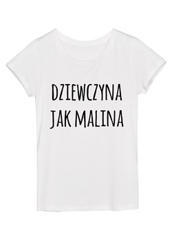 Koszulka damska "dziewczyna jak malina" ze sklepu Time For Fashion w kategorii Bluzki damskie - zdjęcie 39108499