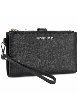Duży Portfel Damski MICHAEL Michael Kors Wristlets 32T7GAFW4L Czarny ze sklepu eobuwie.pl w kategorii Portfele damskie - zdjęcie 47062557