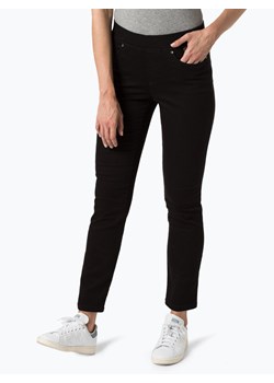 Anna Montana Spodnie Kobiety Bawełna czarny jednolity ze sklepu vangraaf w kategorii Spodnie damskie - zdjęcie 51513496