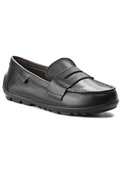 Mokasyny GEOX - J New Fast B. A J746CA 00043 C9999 M Black ze sklepu eobuwie.pl w kategorii Mokasyny dziecięce - zdjęcie 54506356