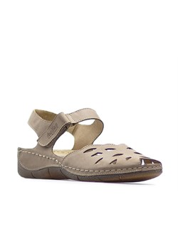 Sandały Helios 4011 Beżowe lico ze sklepu Arturo-obuwie w kategorii Sandały damskie - zdjęcie 54862765