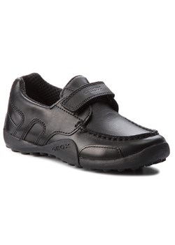 Półbuty Geox - J W.Snake Moc B J9309B 00043 C9999 S Black ze sklepu eobuwie.pl w kategorii Mokasyny dziecięce - zdjęcie 55322898