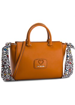 Torebka LOVE MOSCHINO JC4256PP05KF0200 Cuoio ze sklepu eobuwie.pl w kategorii Torby Shopper bag - zdjęcie 56051409